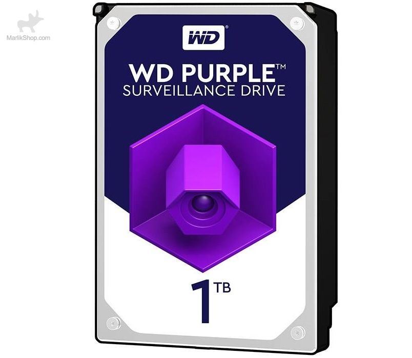 هارددیسک اینترنال وسترن دیجیتال مدل Purple WD10PURZ ظرفیت ۱ ترابایت