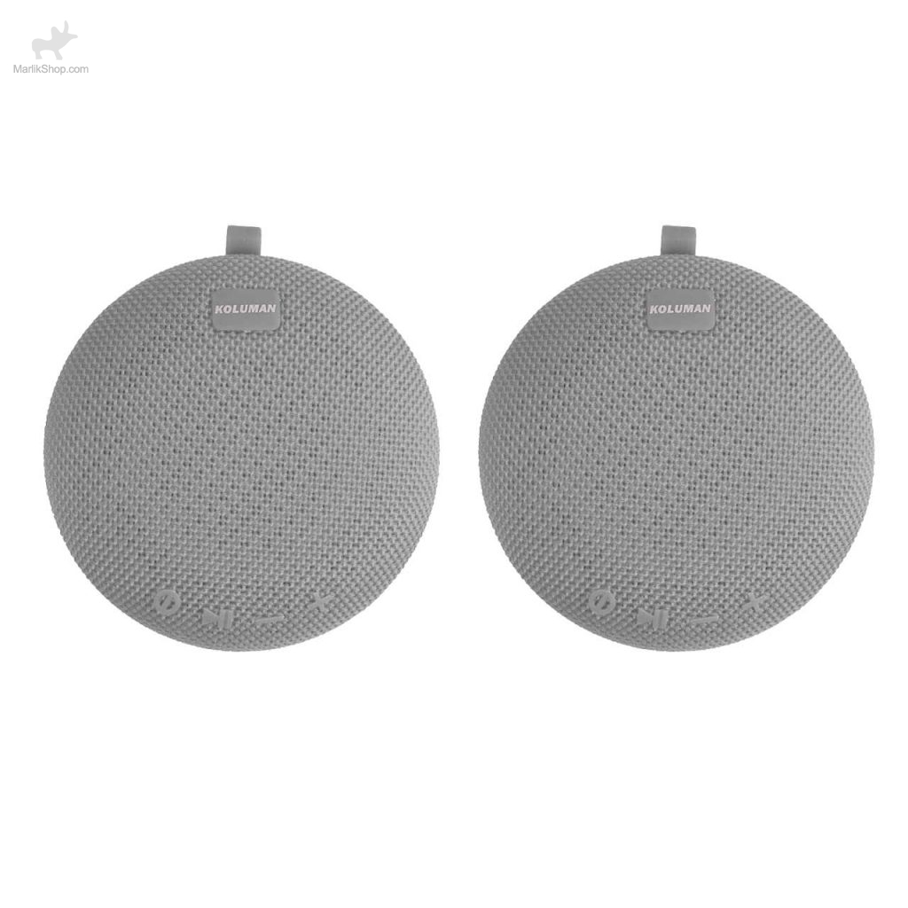 اسپیکر بی سیم   اسپیکر بی سیم Koluman مدل K-S80-نقره ای