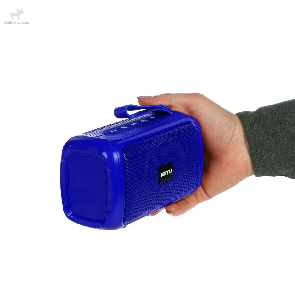 اسپیکر بی سیم NITU مدل NITU-06 – قرمز طوسی