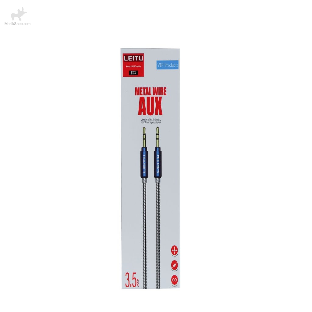 کابل AUX لیتو مدل LX-3 طول 1متر