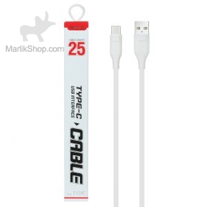 کابل شارژ فست پاوربانک TRANYOO Type-C مدل T-S18C