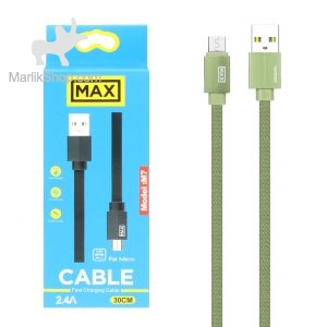 کابل شارژ فست پاور بانک اندروید Max مدل M7