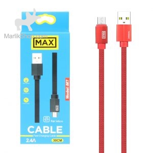 کابل شارژ فست پاور بانک اندروید Max مدل M7