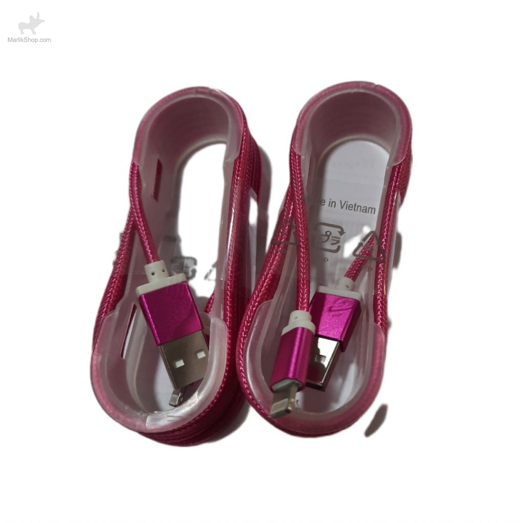 کابل شارژ ابریشمی آیفون