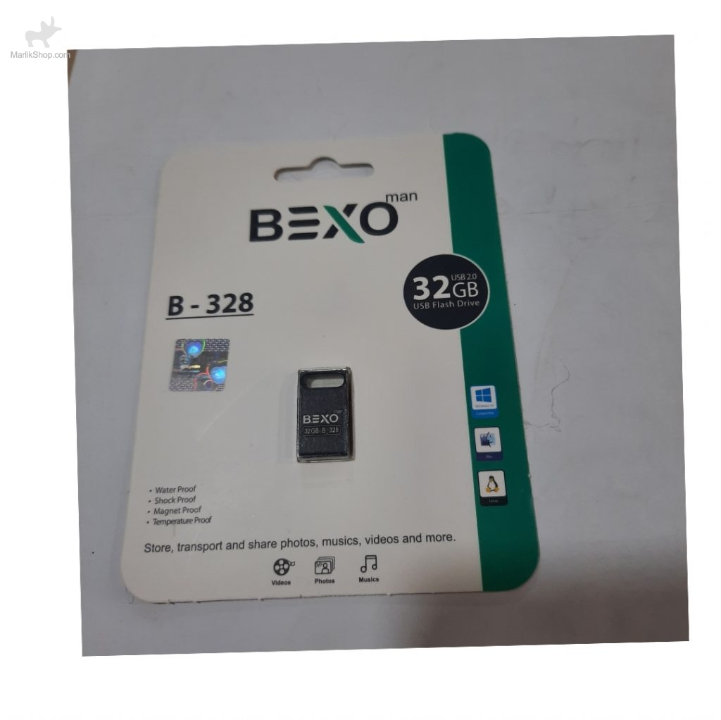 فلش مموری بکسو مدل B-328 ظرفیت ۳۲ گیگابایت