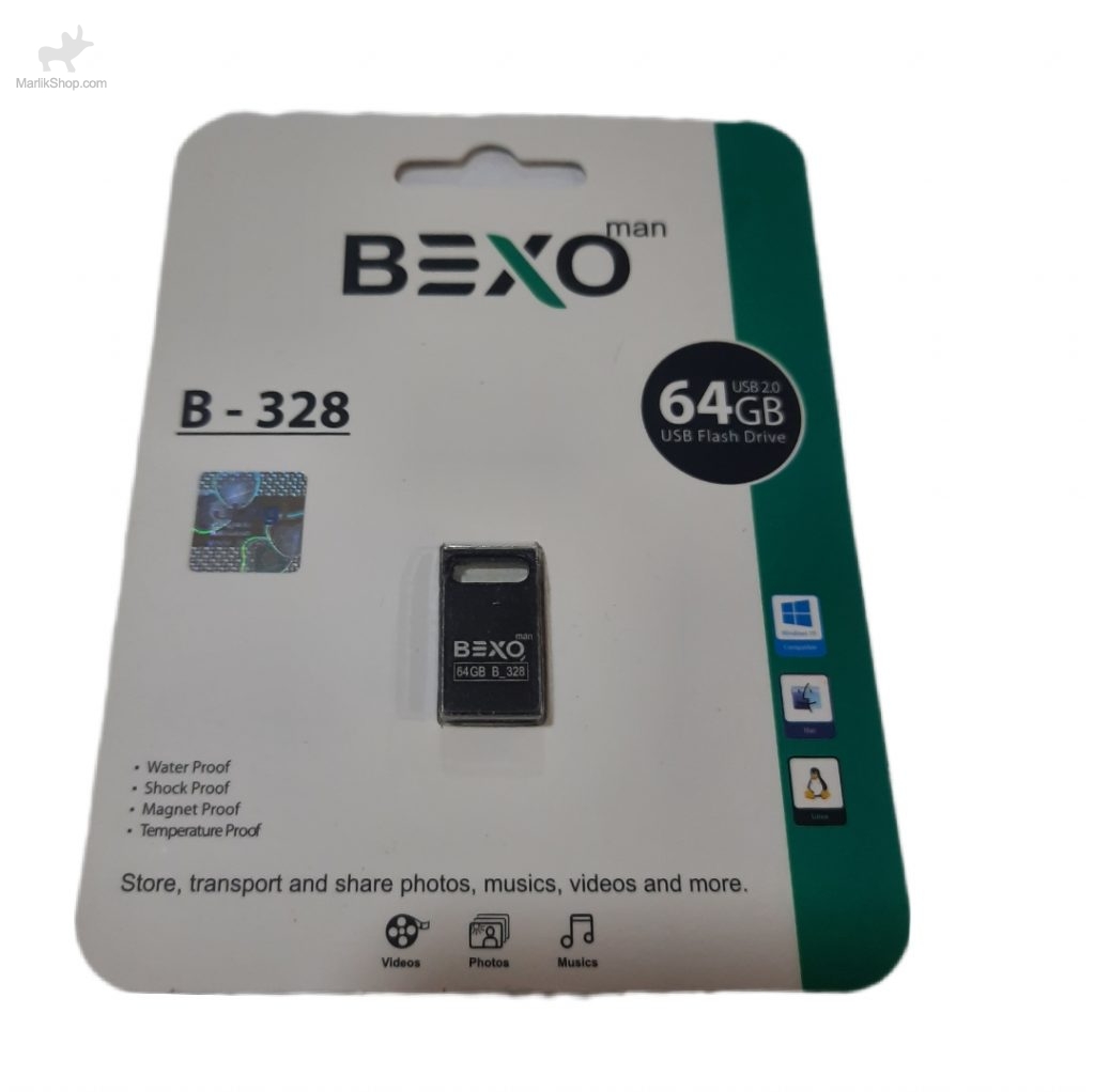 فلش مموری بکسو مدل B-328 ظرفیت ۶۴ گیگابایت