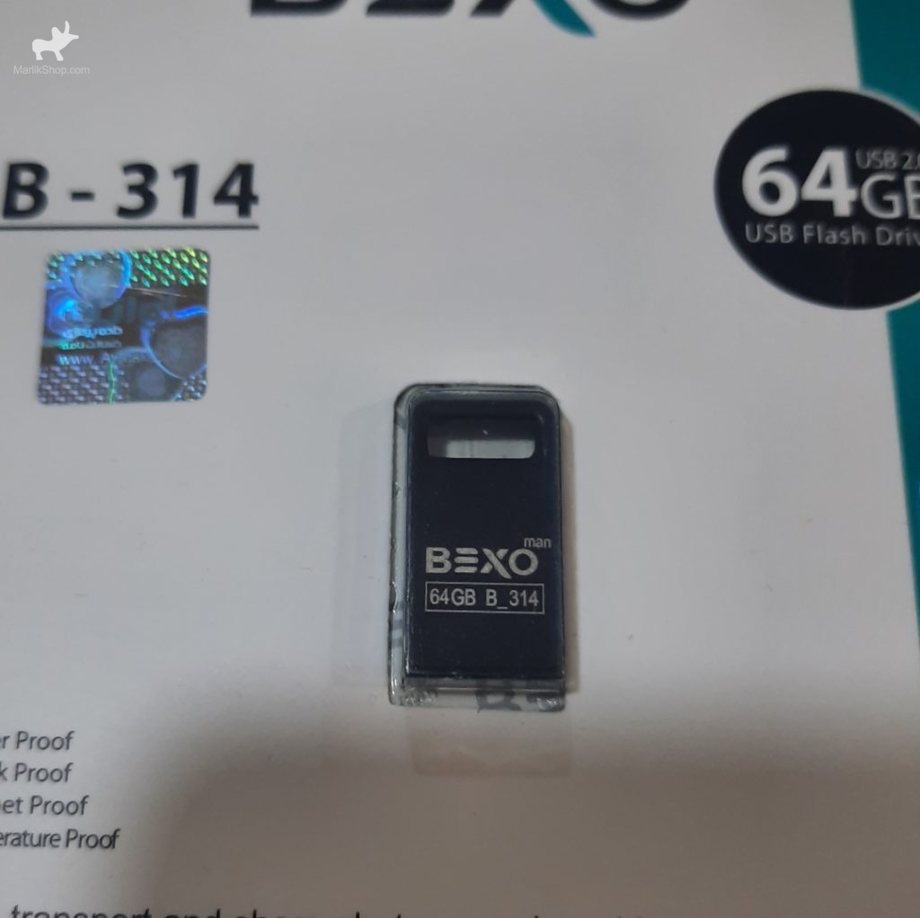 فلش مموری بکسو مدل b-314 ظرفیت ۶۴ گیگابایت