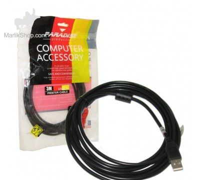 کابل پرینتر PARADISE Printer USB Cable 3M