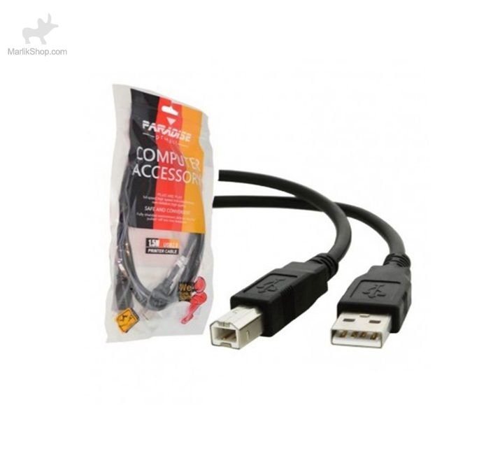 کابل پرینتر PARADISE Printer USB Cable 3M