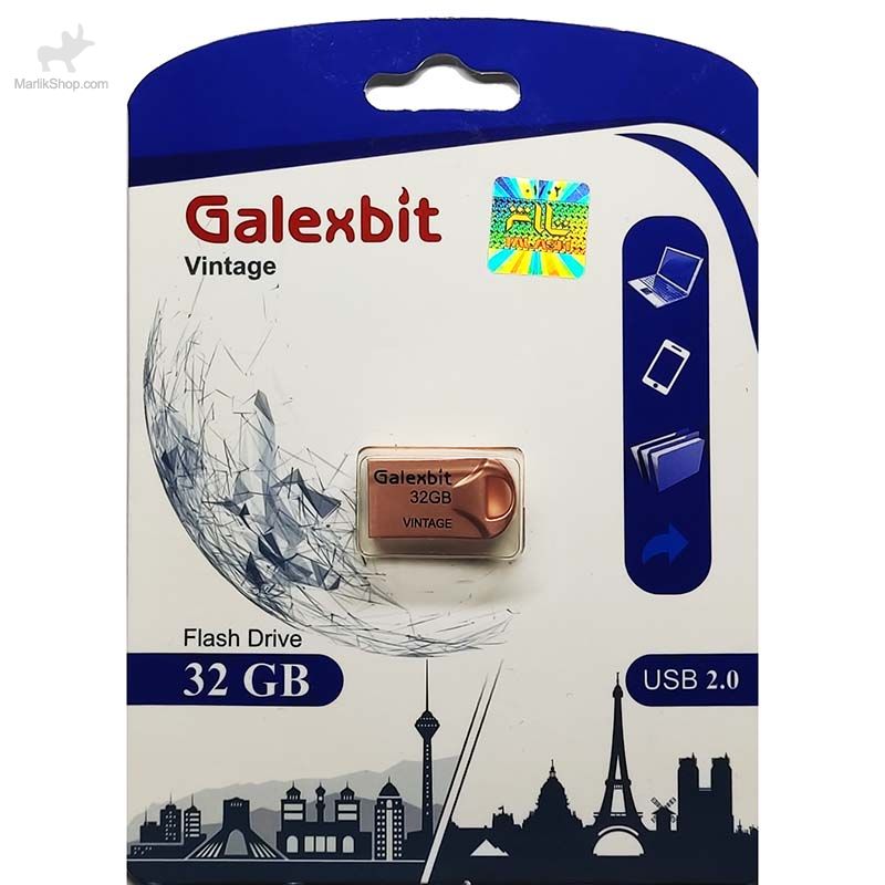 فلش مموری گلکسبیت مدل Vintage ظرفیت 32 گیگابایت ا Galexbit Vintage 32GB USB 2.0 Flash Memory