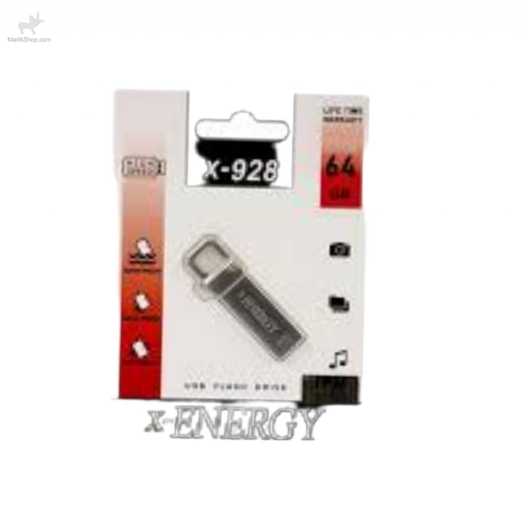 فلش مموری ایکس-انرژی مدل X-928 ظرفیت ۶۴ گیگابایت