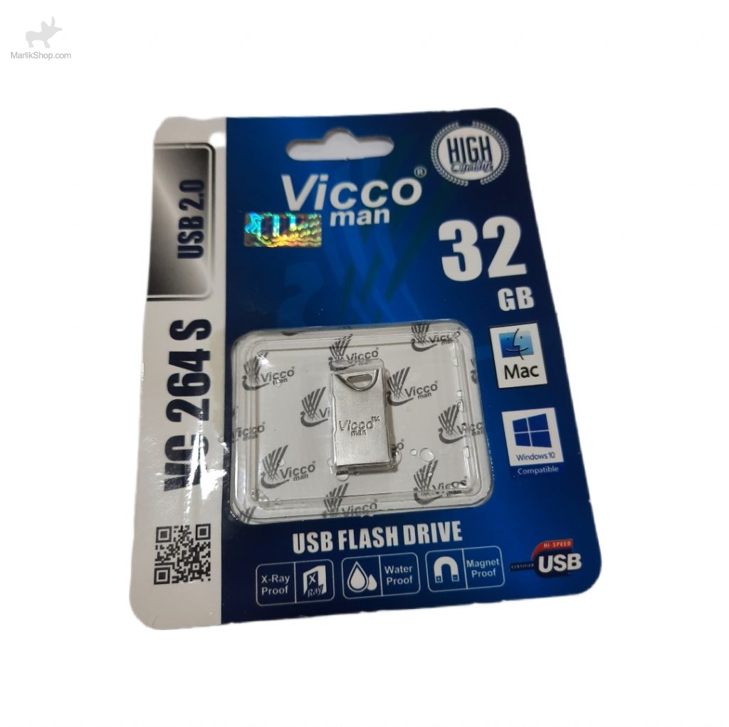 فلش مموری ویکو من مدل vc264  با ظرفیت ۳۲گیگابایت