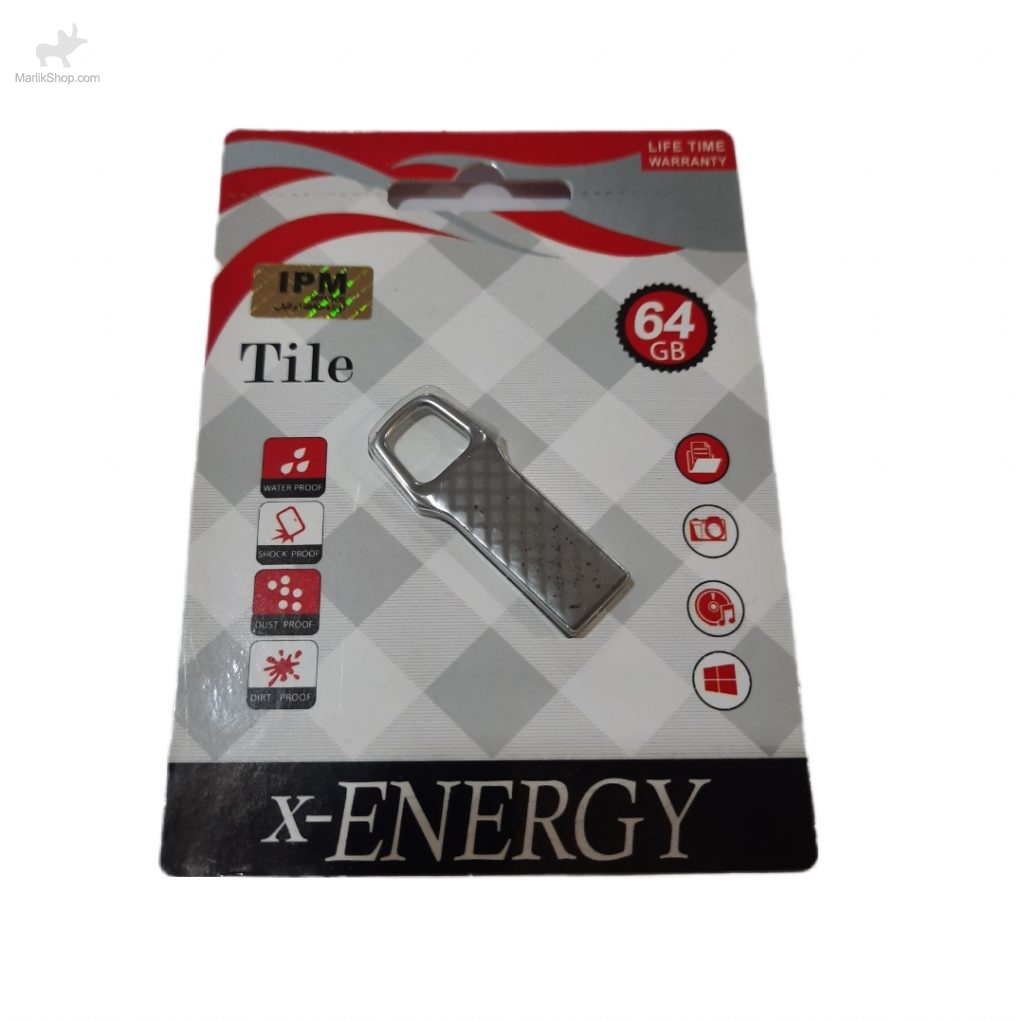 فلش مموری ایکس-انرژی مدل TILE ظرفیت ۶۴ گیگابایت