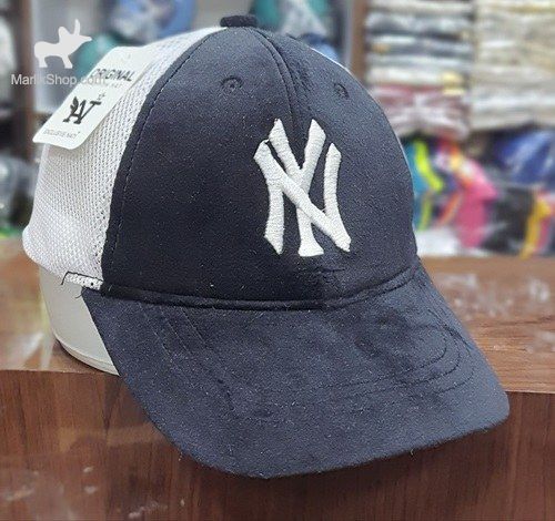 کلاه پشت تور مخمل NY