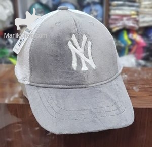 کلاه پشت تور مخمل NY