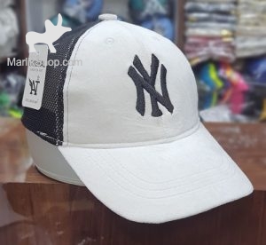 کلاه پشت تور مخمل NY