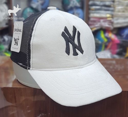 کلاه پشت تور مخمل NY