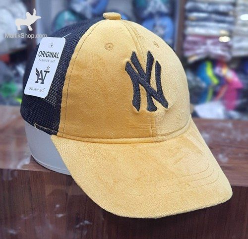 کلاه پشت تور مخمل NY