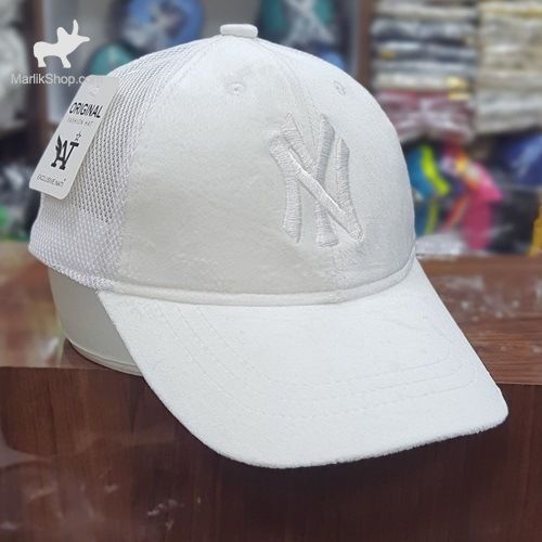 کلاه پشت تور مخمل NY