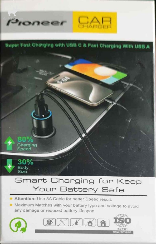 شارژر فندکی PIONEER