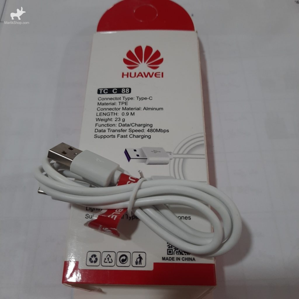 7-168932030420-1024x1024 کابل تایپ-سی فست شارژ هواوی - تصویر 1